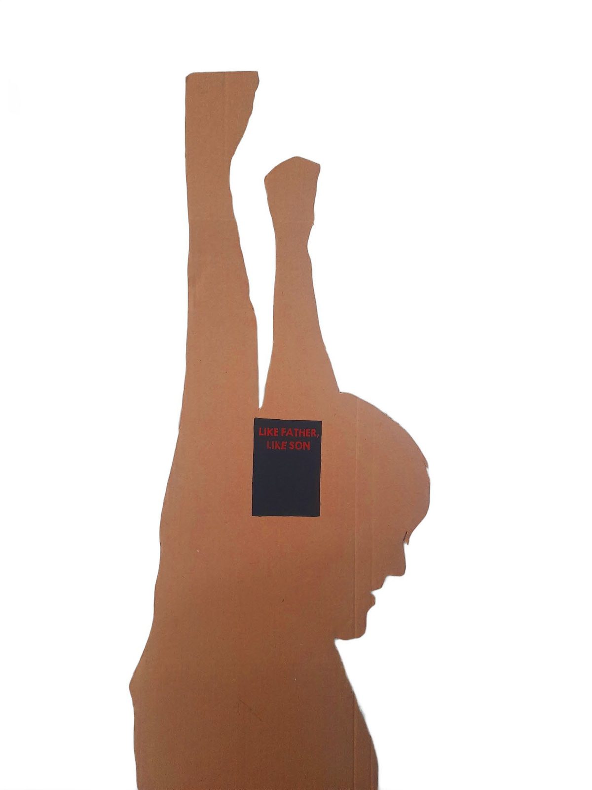 Like Father, cardboard cutout