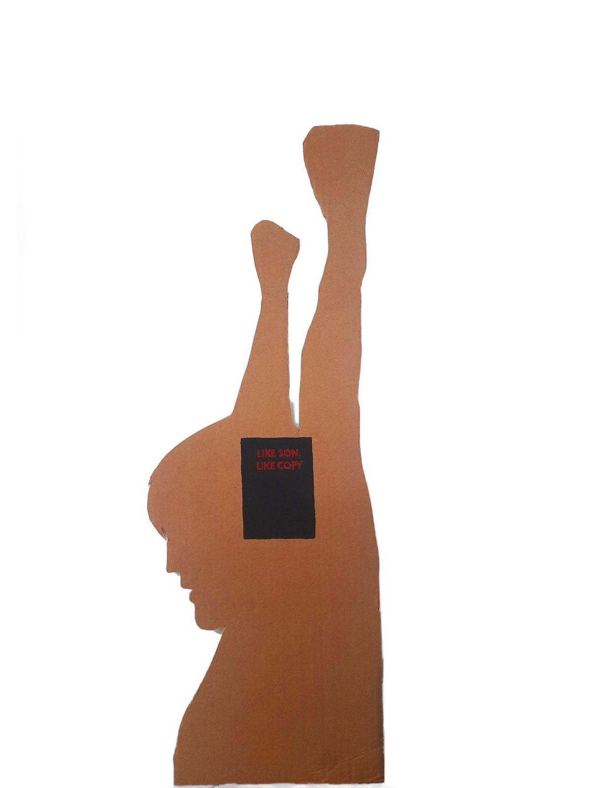 Like Son, cardboard cutout