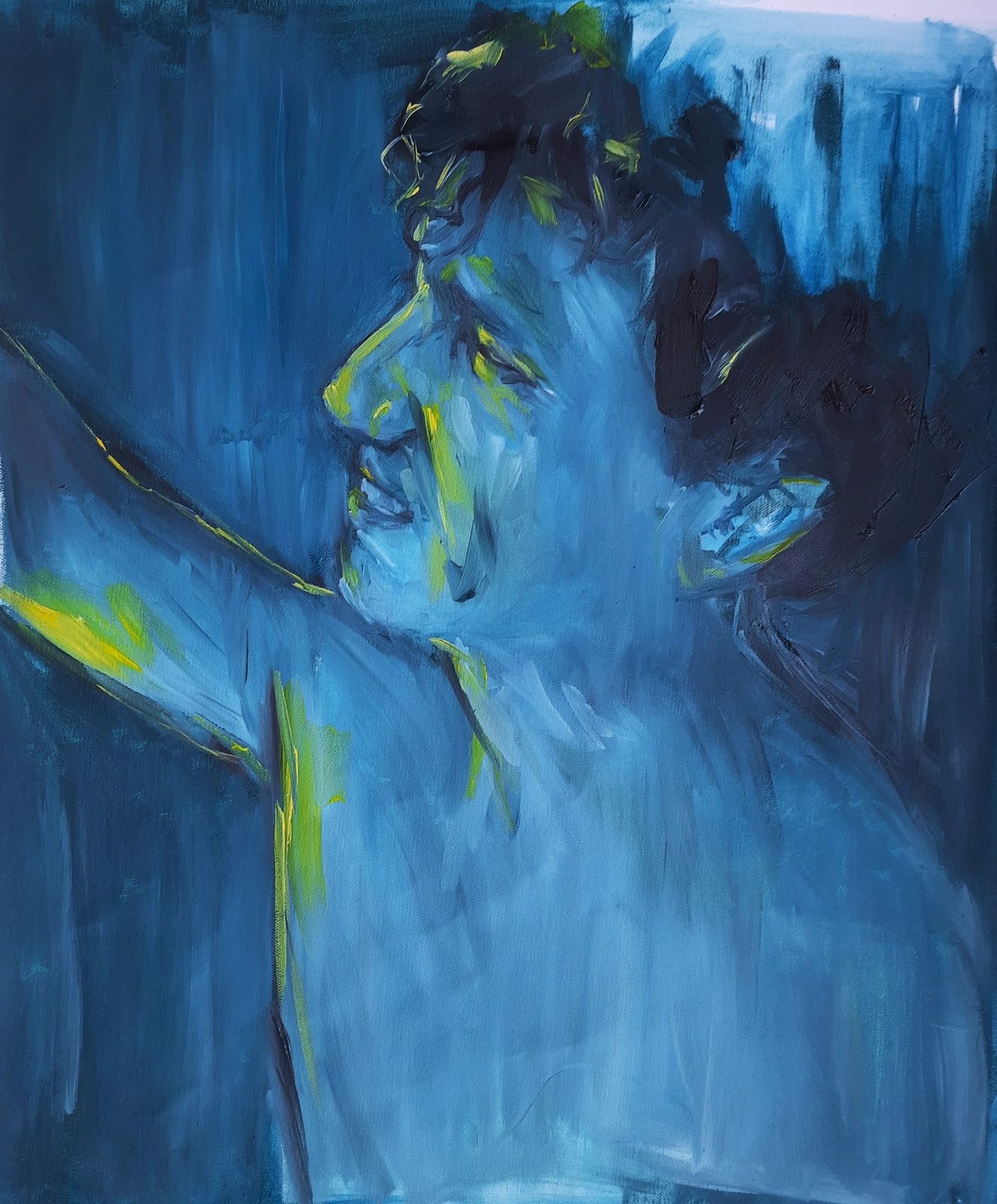 Here Comes the Sun, oil on canvas